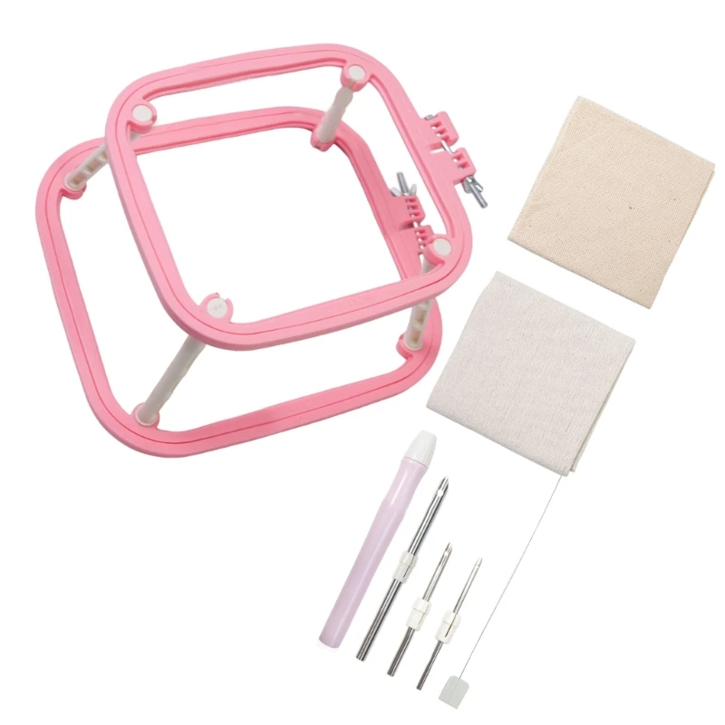 Adjustable Crosses Stitching Hoop Sewing Tool Double Layer Embroidery Frame