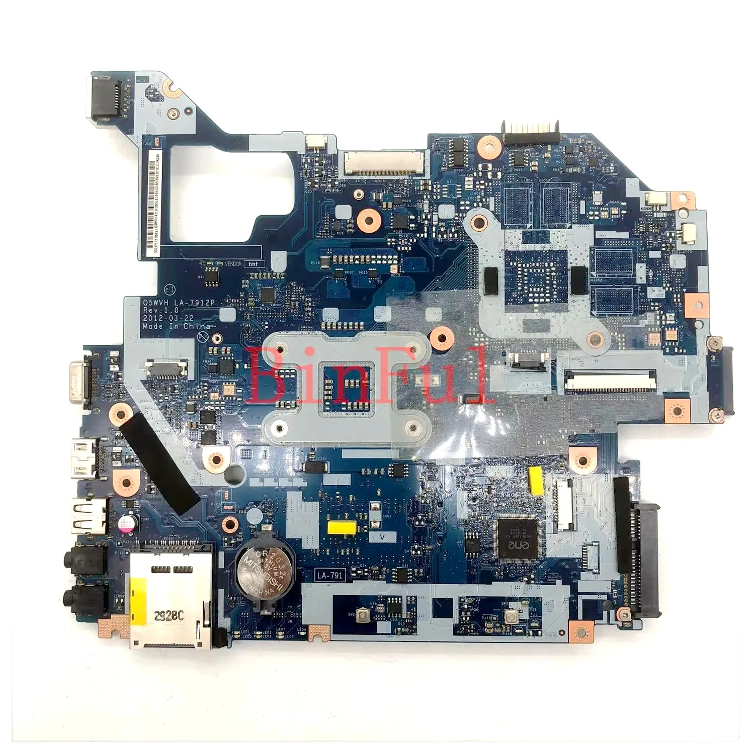 Q5WVH LA-7912P High Quality Mainboard For Acer Aspire E1-571G V3-571G V3-571 E1-531 Laptop Motherboard SJTNV HM70 100% Tested OK