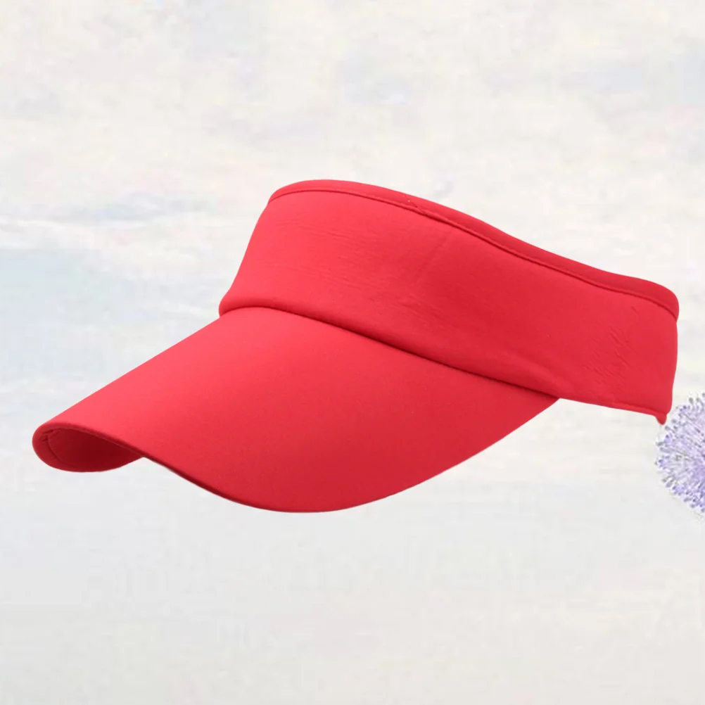 

Sun Protection Hat for Outdoor Sports Adjustable Strap Lightweight Comfortable Summer Visor Hat for Travel Hiking Beach