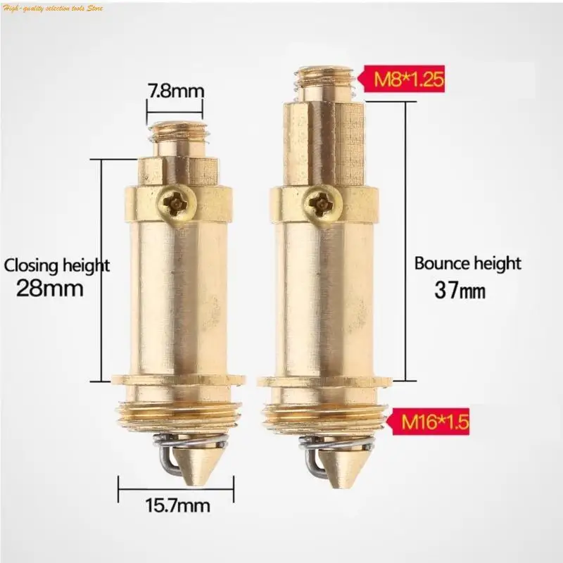 Cuencas fregadero 203f válvulas resorte válvulas rebote del fregadero Clicks CLACKS BOLTS PRINTO