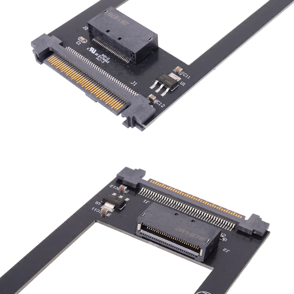 P5801X EDSFF E1. Карта адаптера расширения S Thick SSD к NVMe M.2, SFF-8654 U2 0,5 м для интерфейса SSD NVMe M.2