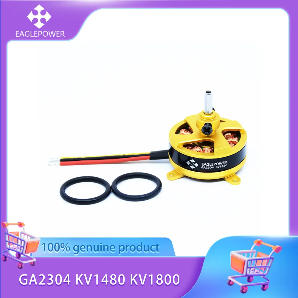 

EaglePower Brushless motor F3P motor GA2304 KV1480 KV1800 hollow shaft fixed wing