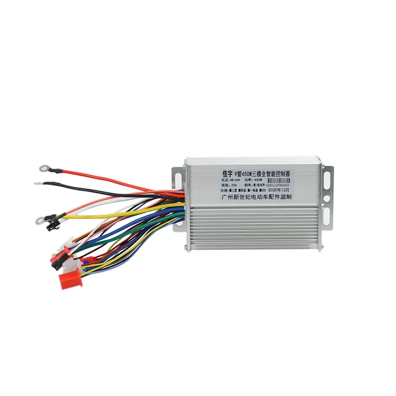 

Лидер продаж, регулятор скорости двигателя постоянного тока, электронный велосипед, 64 В, 48 В, 450 Вт, электрический велосипедный скутер, бесщеточный контроллер