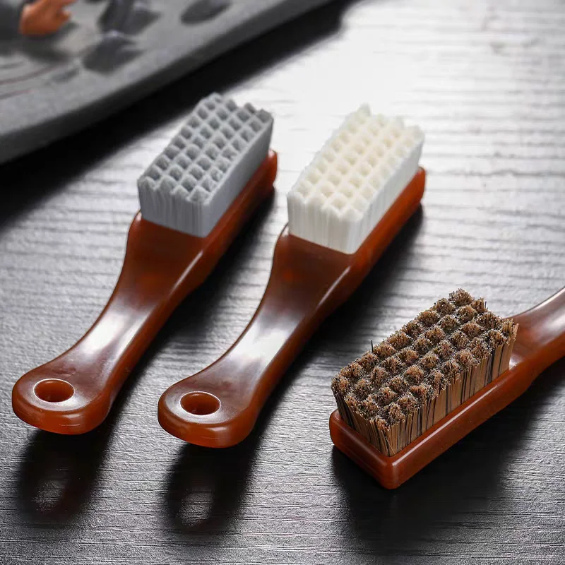 High Density Brush for Cultural Antique Maintenance Brush Walnut Cleaning Dust Surface Polishing and Patina Coating Hand Tools