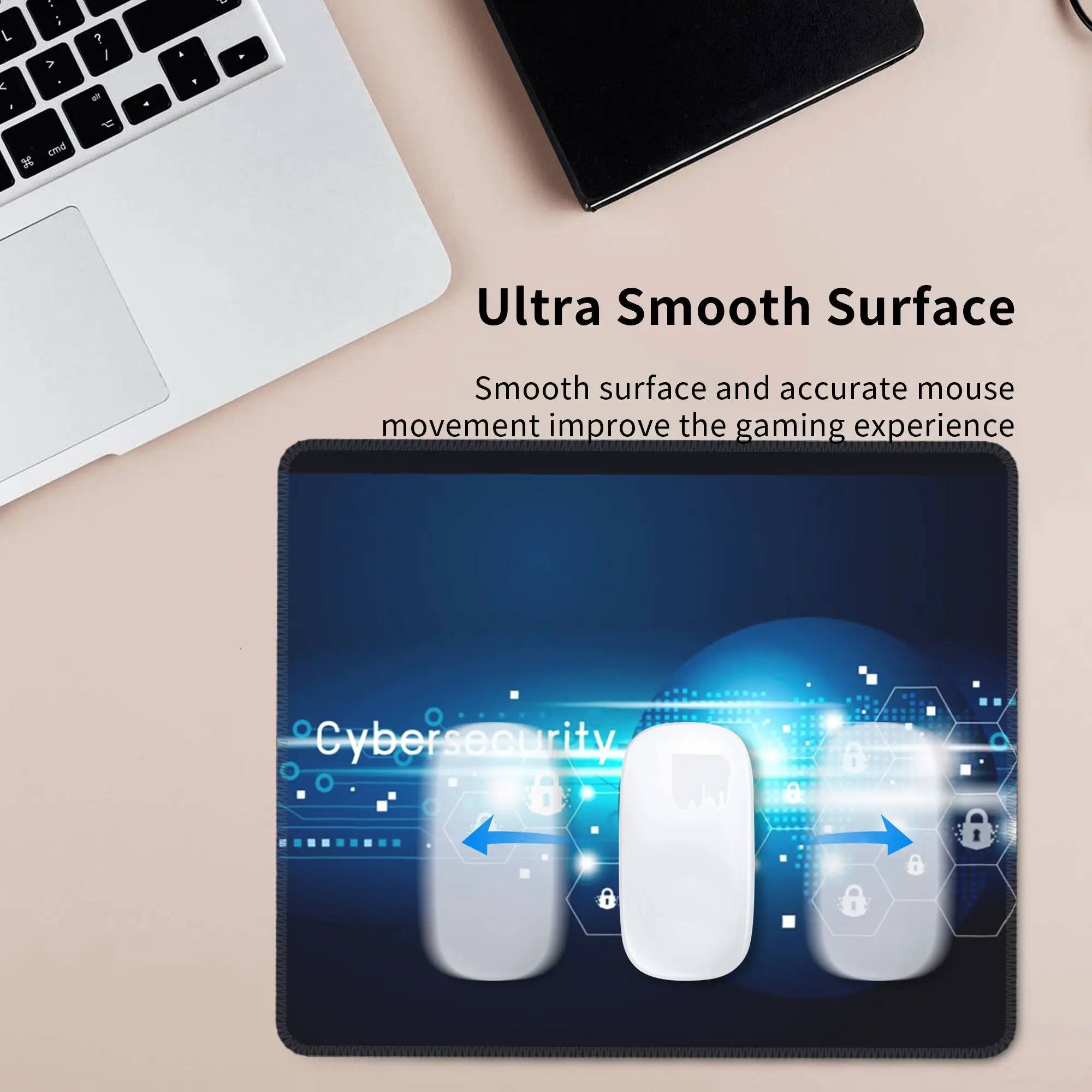 الأمن السيبراني والشبكة العالمية ماوس الوسادة الكمبيوتر لوحة المفاتيح الماوس حصيرة الألعاب الكمبيوتر المحمول حصيرة مكتب الملحقات الجدول الحصير