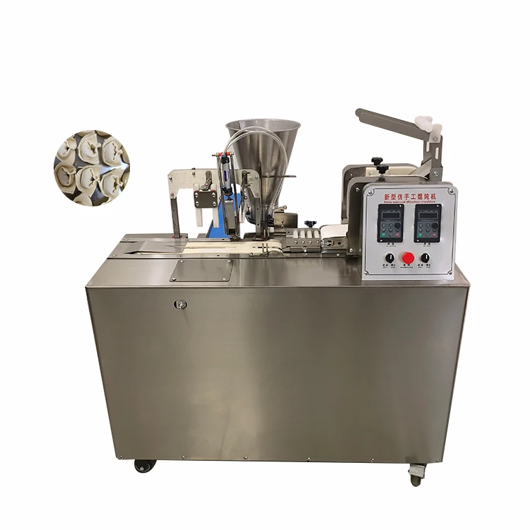 Automatic Ravioli Wonton Making Folding Machine Wonton Maker For Sale