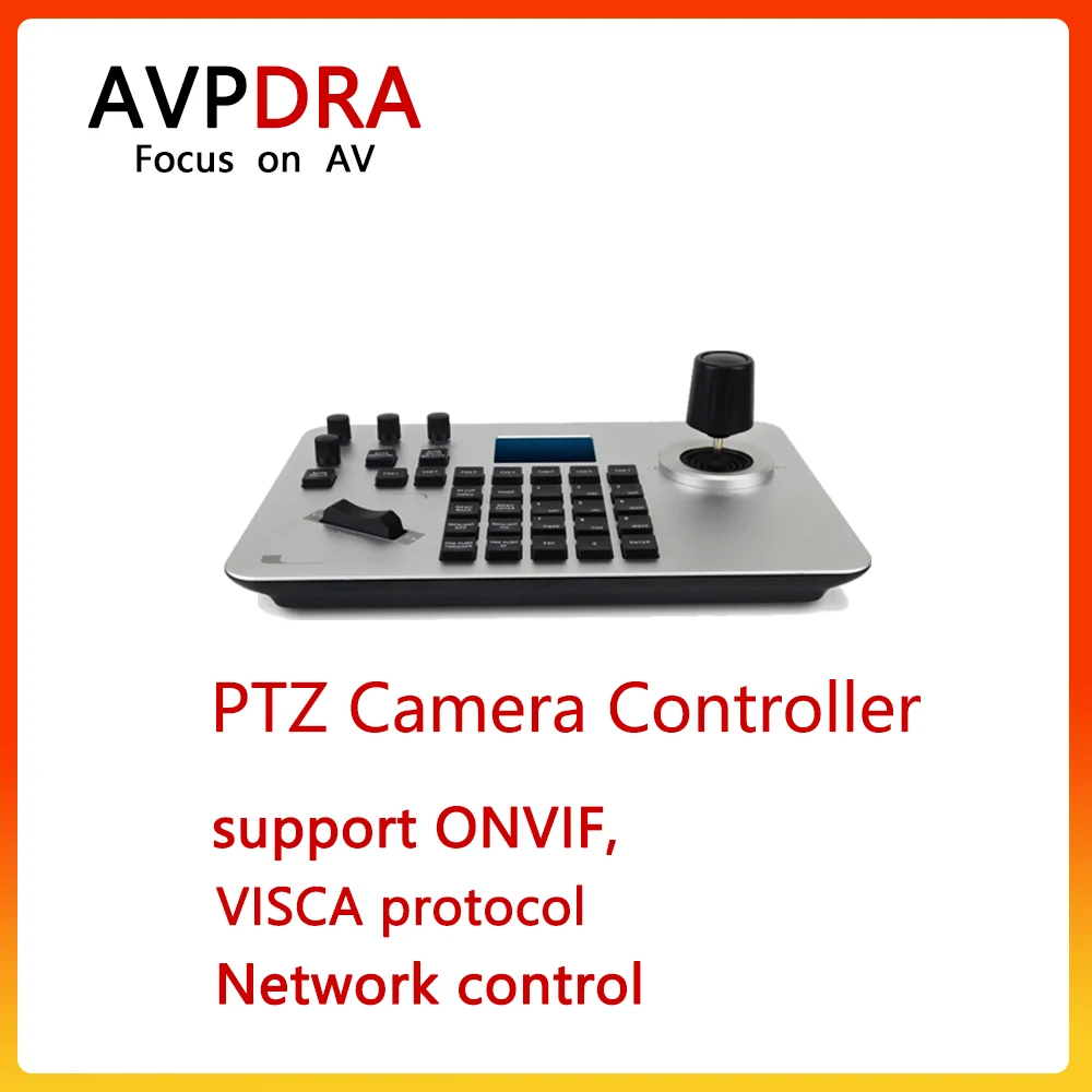 

Video conference keyboard controller IP PTZ Camera Controller support ONVIF,VISCA protocol,Network control