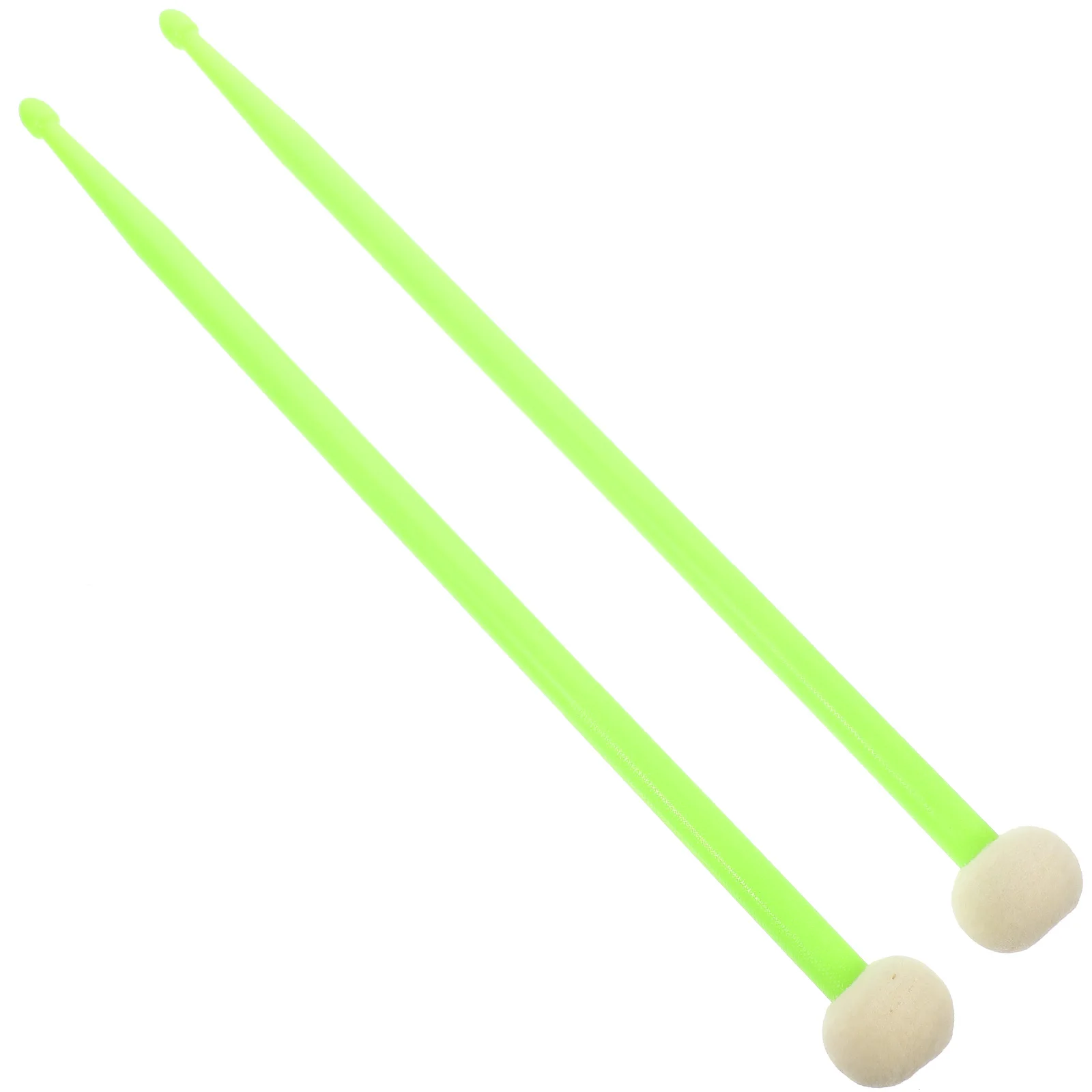 

Double-headed Drumsticks Tip Accessories Sided Natural Percussion Nylon End