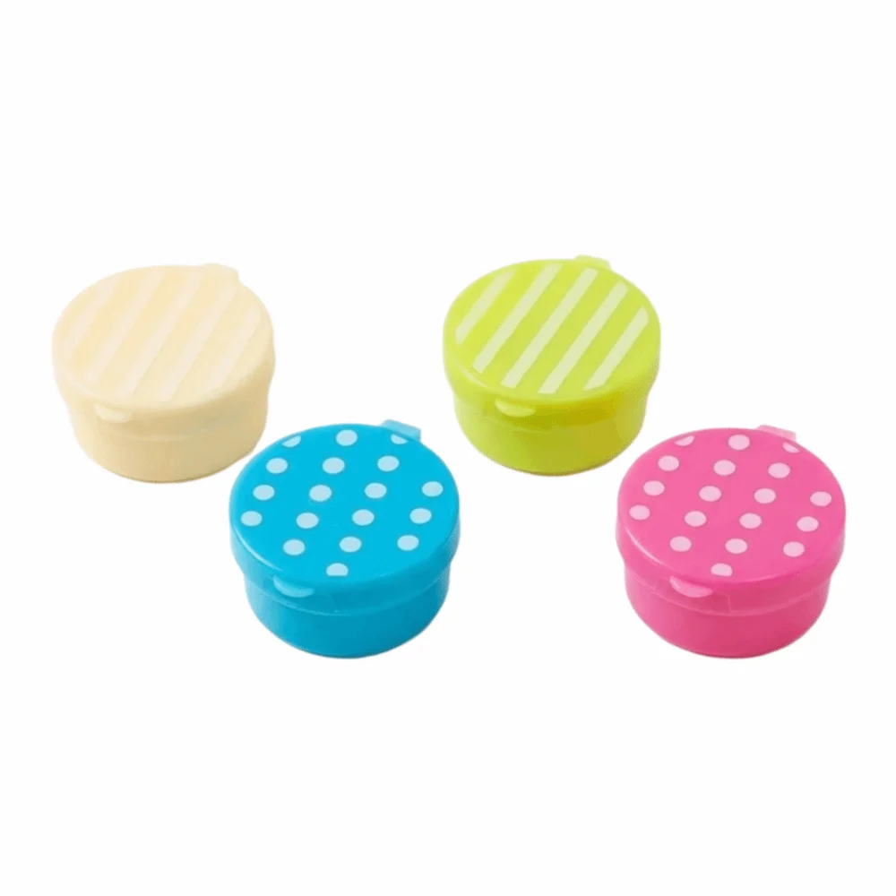 4pcs Plastic Mini Soy Sauce Bottle with Lid Leek Proof Portable Ketchup Bottle Food Grade BPA-Free Seasoning Containers