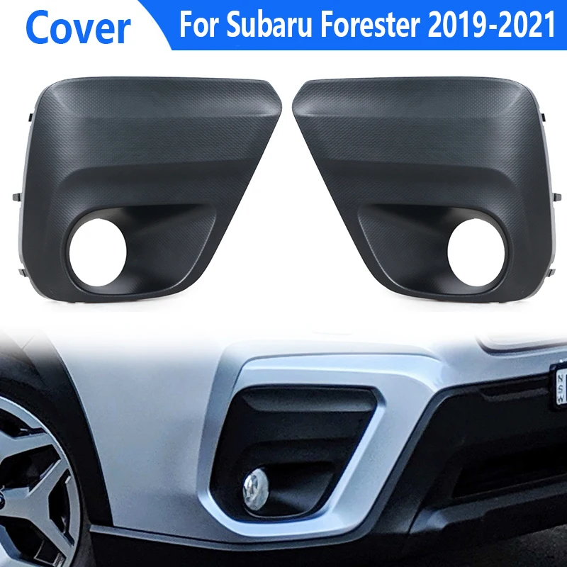 For Subaru Forester 2019-2021 Car ABS Front Fog Lamp Front Bumper Fog Lamp Frame Cover Fog Lamp Trimming Bezel Cover 57731SJ040