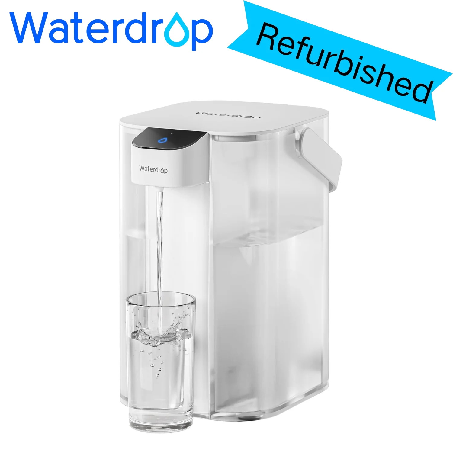 

Waterdrop Electric Water Filter Pitcher, Reduce 99.6% of Lead and 45+ Impurities（Refurbished）