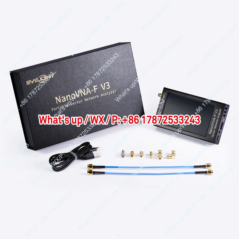 2023 New 6G Network Analyzer Nano VNA-F V3 Portable Vector Network Analyzer 1MHz-6GHz