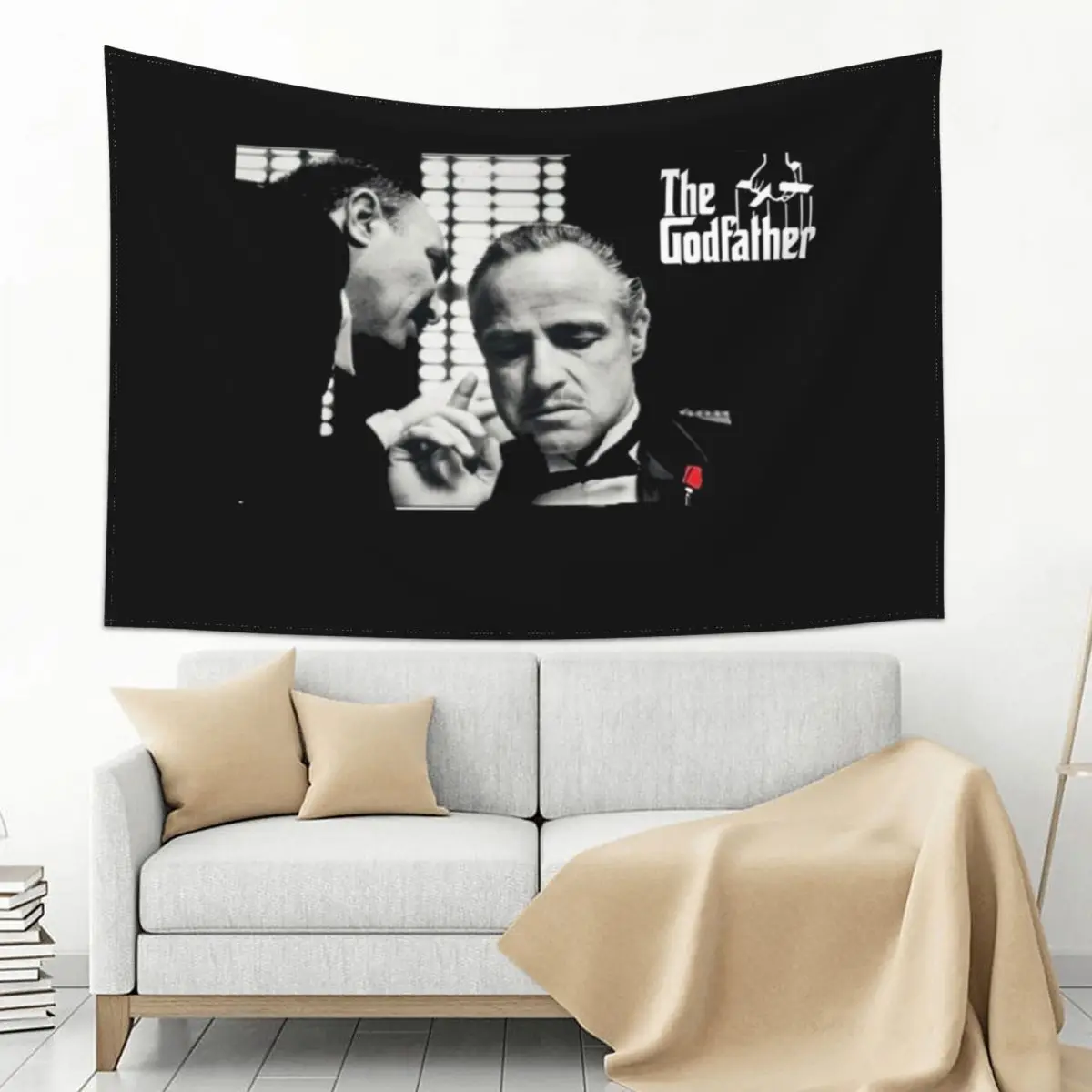 

The godfather Tapestry Room Aesthetic Decor Outdoor Decoration Decor Home Tapestry