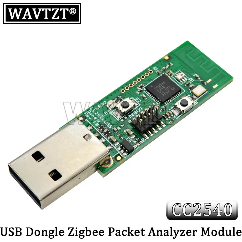 Wireless Zigbee CC2531 Sniffer Bare Board Packet Protocol Analyzer Module USB Interface Dongle Capture Packet Module CC2540