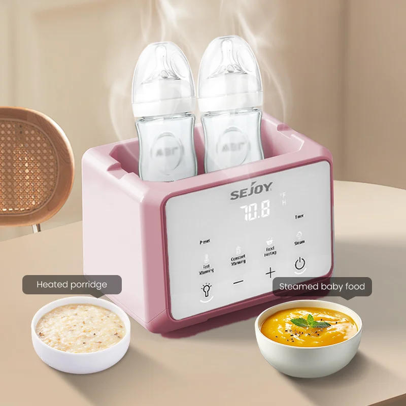 110V Baby Bottle Warmer Multi function Fast Baby Accessories Food Heater Milk Warmer Steriliser Accurate Temperature Control