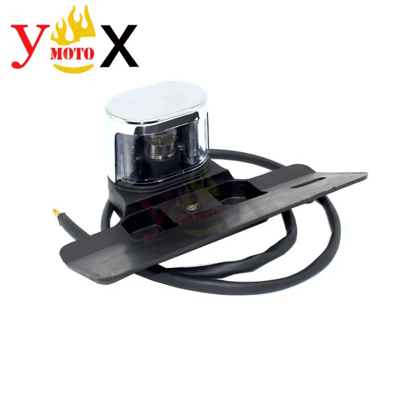Steed400/600 abs luz da placa de licença traseira suporte registro da lâmpada para honda vlx400 steed 400 sombra vt400 vlx600 aço 600