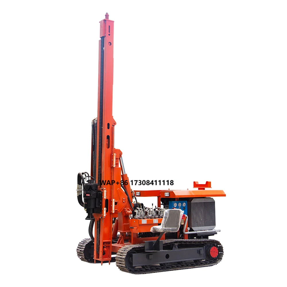 High Impact Photovoltaic Pile Driver Hydraulic Engine Core Component for Solar Farm Installation