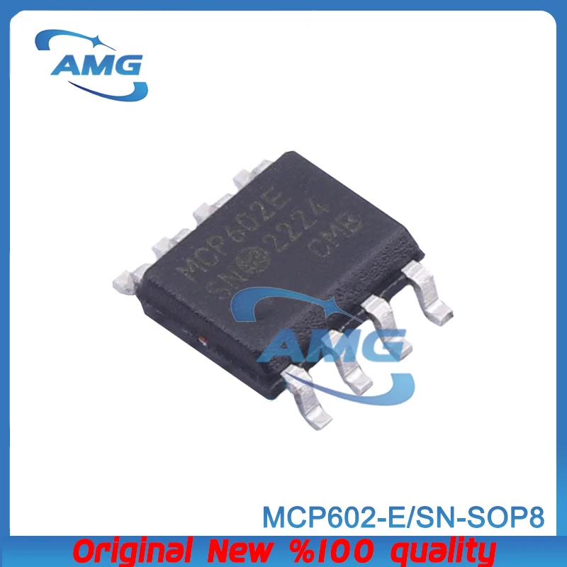 5PCS AMG MCP602-E/SN Package SOP-8 operational amplifier chip MCP602E