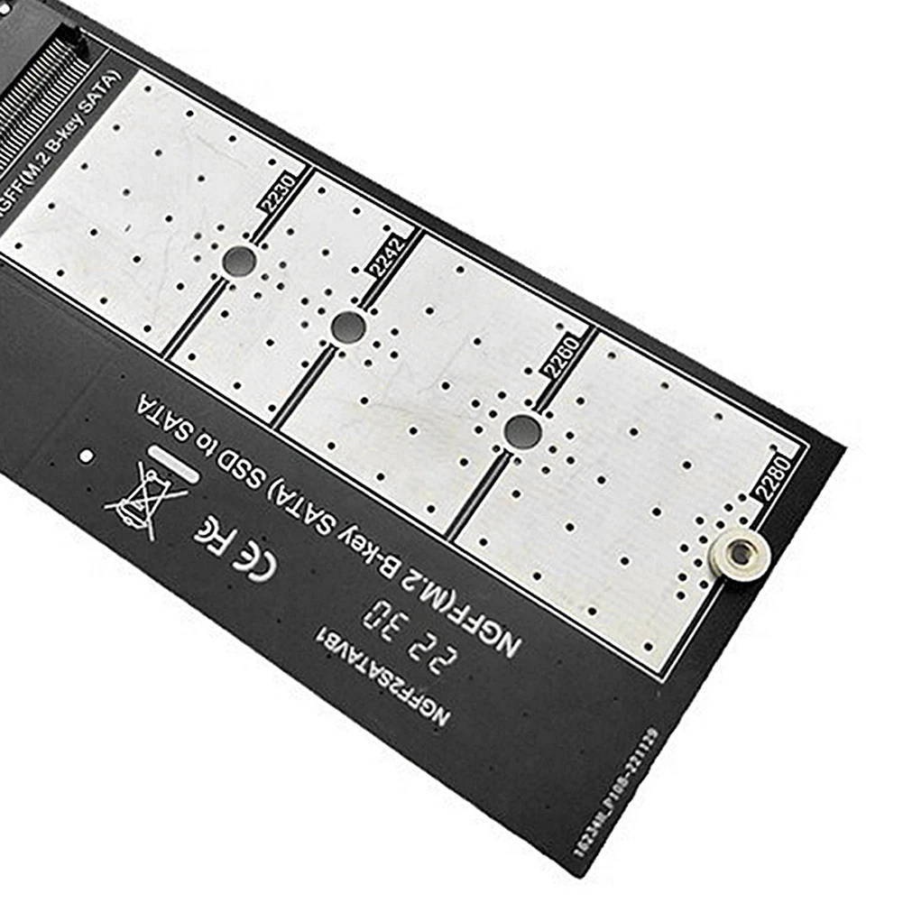 M.2 ngff para placa adaptadora sata conversor b-key ssd ngff m.2 para 2.5 Polegada drivers sata iii para ngff m.2 2280 2260 2242 2230 ssd