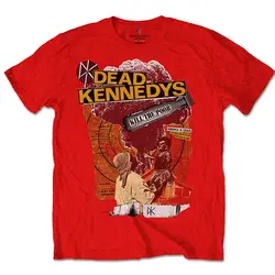 Official Dead Kennedys T Shirt Kill The Poor Red Classic Punk Rock Tee New