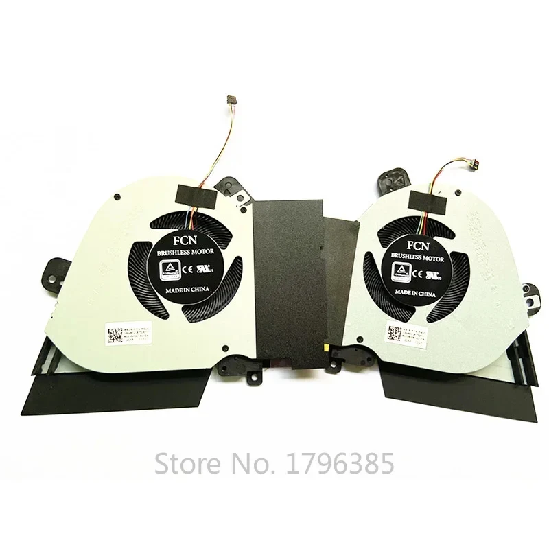 d+NEW CPU GPU Cooler Fan for ASUS ROG Zephyrus S GX502 GX502LWS GU502LWS GX502GW Cooling Fan 13NR02U0T02011 13NR02U0T03011