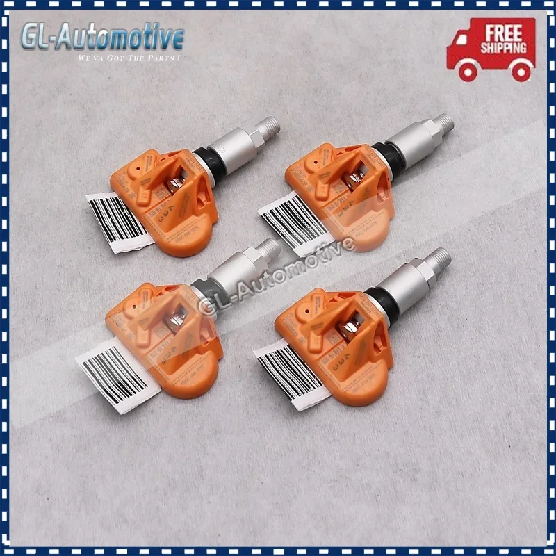 4PCS Tire Pressure Sensor TPMS 433MHZ For Audi  A6 A7 Q5  Volkswagen Passat Golf  Porsche Bentley McLaren Porsche 5Q0907275F