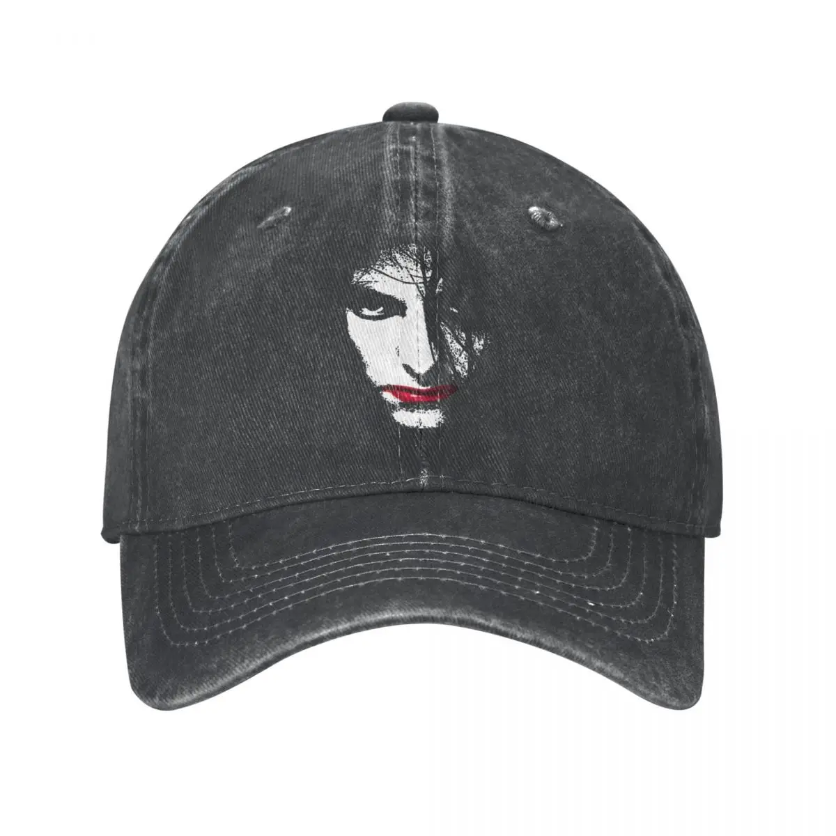 Robert Smith The Cure Baseball Caps Vintage Distressed Denim Washed Headwear for Men Women Outdoor Workouts Hats Cap