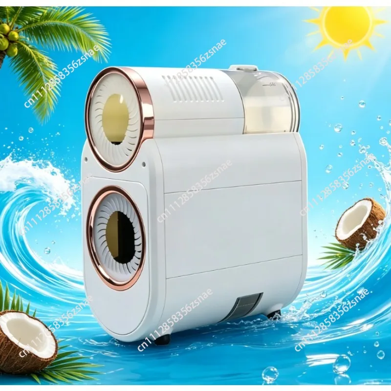 Professional Electric Hair Brush Cleaner‑Dryer, Fast Round Brush Washing Device, Portable Makeup Brush Cleaning Equipment