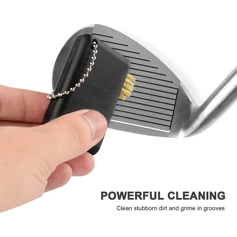 Golf Club Brush Golf Club Groove Cleaner Tool Sharpener 3 in 1 Portable Retractable Groove Sharpener Small Golf Accessories