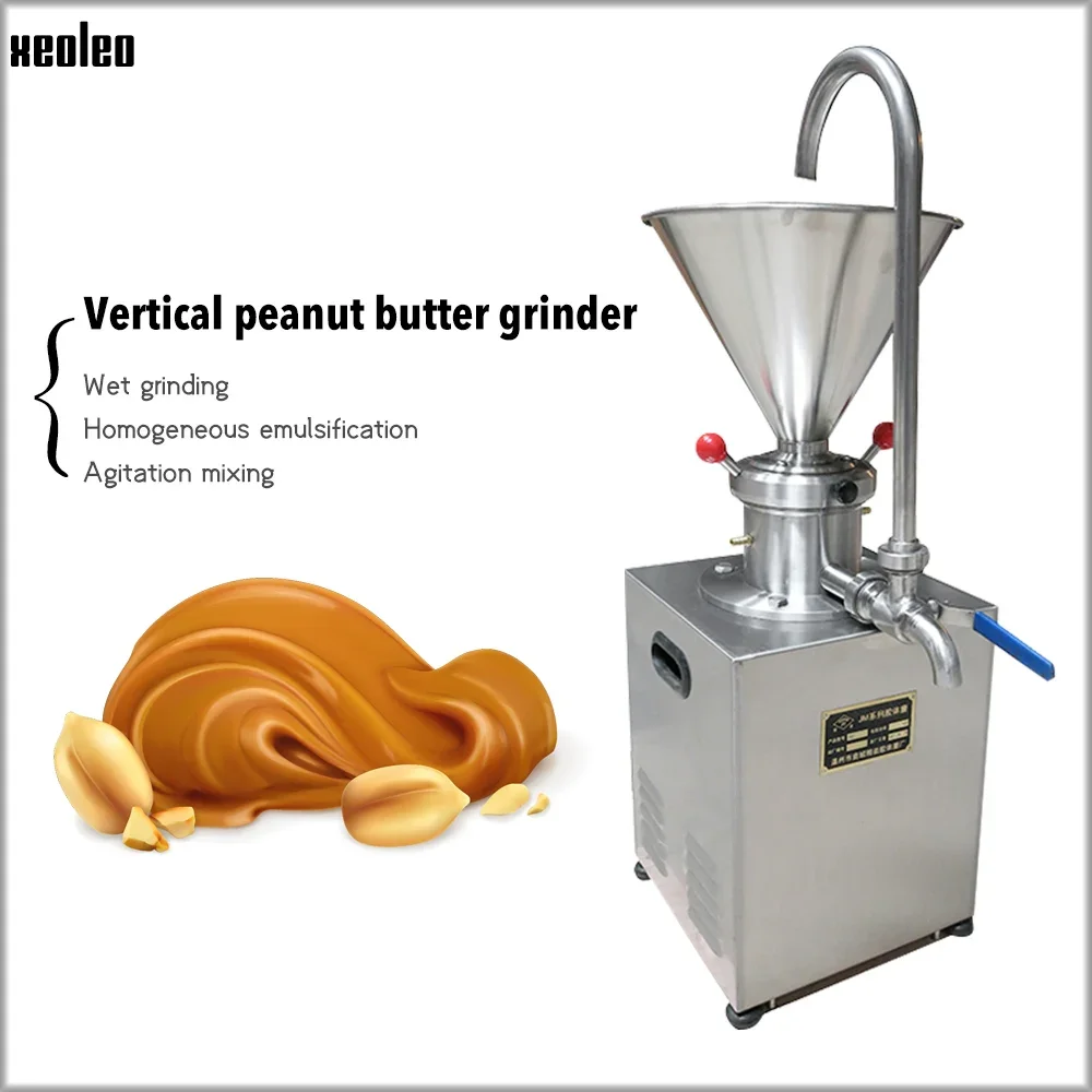 XEOLEO sesame butter peanut butter electric grinder 1500W household kitchen and commercial stainless steel grain grinder