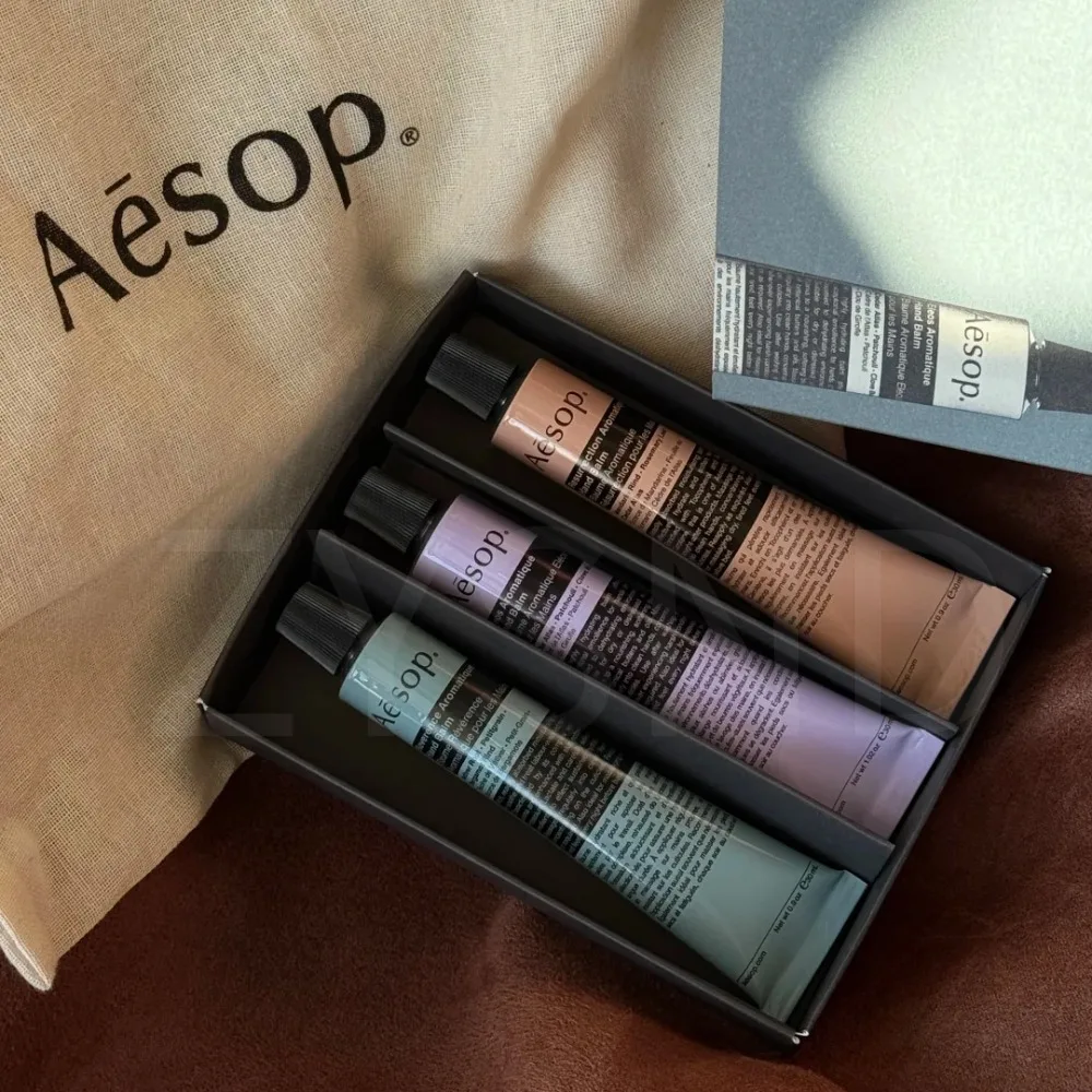 Crema de manos Esopo tipo ligeramente fragante hidratante refrescante fragancia duradera previene la sequedad crema de manos de grado de fragancia