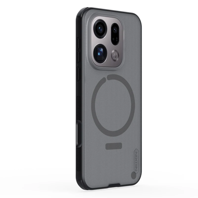 Nillkin – etui do telefonu OPPO Find X9/X9 Pro/X10 Pro Max/X10 5G, model Frosted Shield Pro, magnetyczne, ultracienkie, z miękkimi krawędziami, zapewniające ochronę tyłu urządzenia. — zdjęcie produktu 6