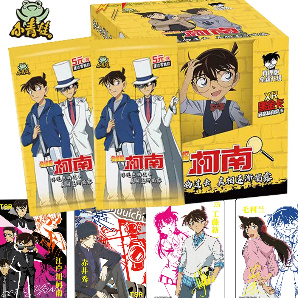 Anime Detective Conan Collection Cards Furuya Rei Kuroba Kaito Truth Edition Handsome Frosted Broken Wall Card Child Hobby Gift