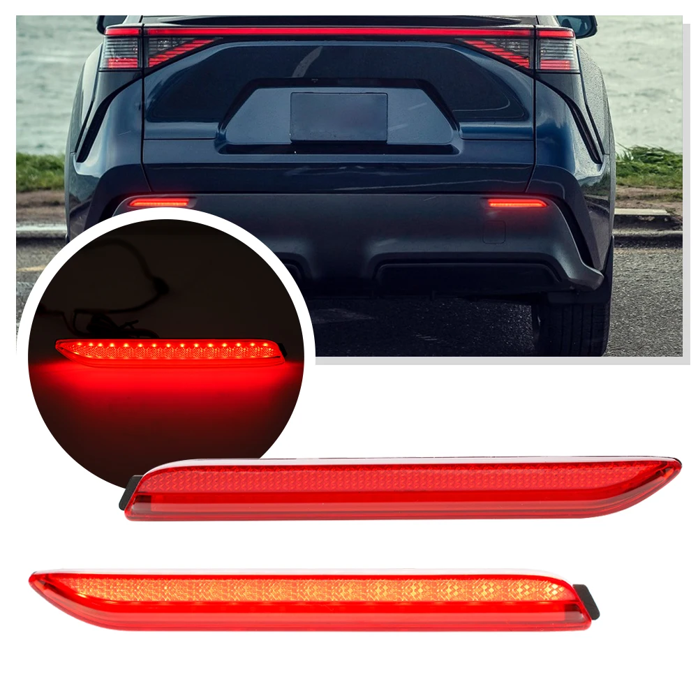 LED rear bumper reflecter Light tail stop light brake light for Toyota bZ4X Lexus GX 470 IS F ​NX RC 200t 300 300h RX 350 350h