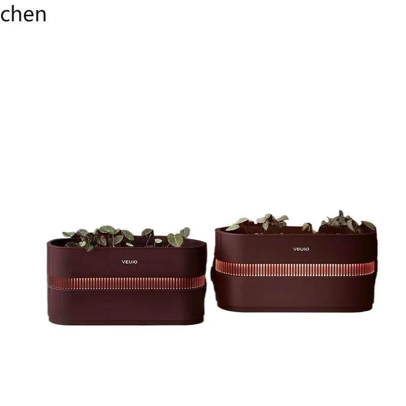 YFY  outdoor creative hollow flower box personalized flower bed milk tea shop outer pendulum planting flower groove fence