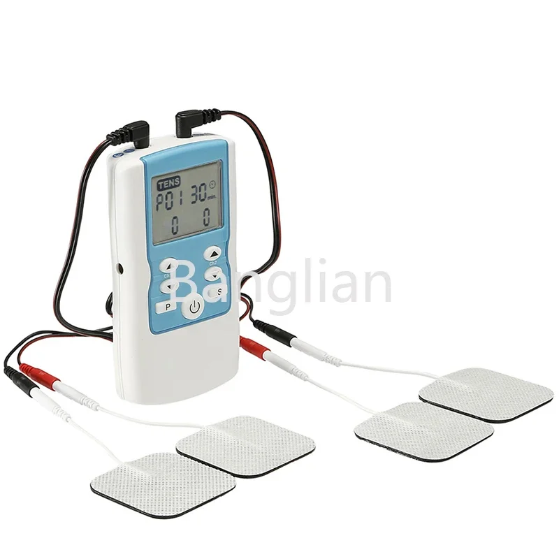 Low Frequency Pulse Physiotherapy Apparatus, Dual Channel, 28 Modes, EMS, TENS, Level 1-80, HYS-666