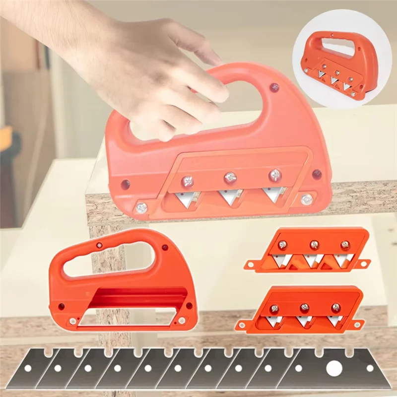 【Alleen vandaag!】Handvliegtuig gipsplaatrand afschuinen 45 ° /60 °   Hoek verstelbare gipsplaat snelsnijder gipsplaat houtbewerkingsgereedschap