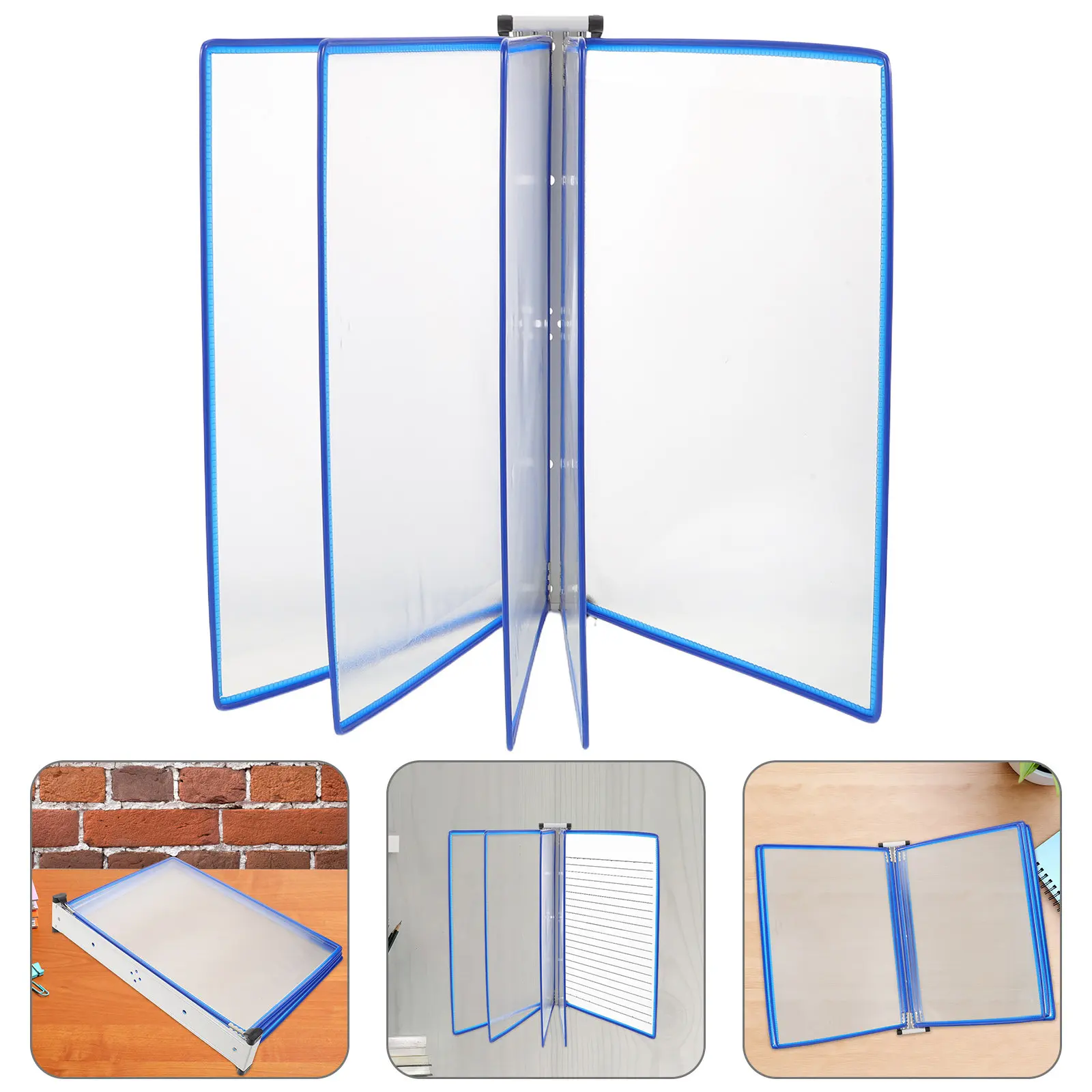 

Настенная панель для документов с 5 двусторонними секциями, система для подвесных папок, держатель для файлов, доска для справочных материалов