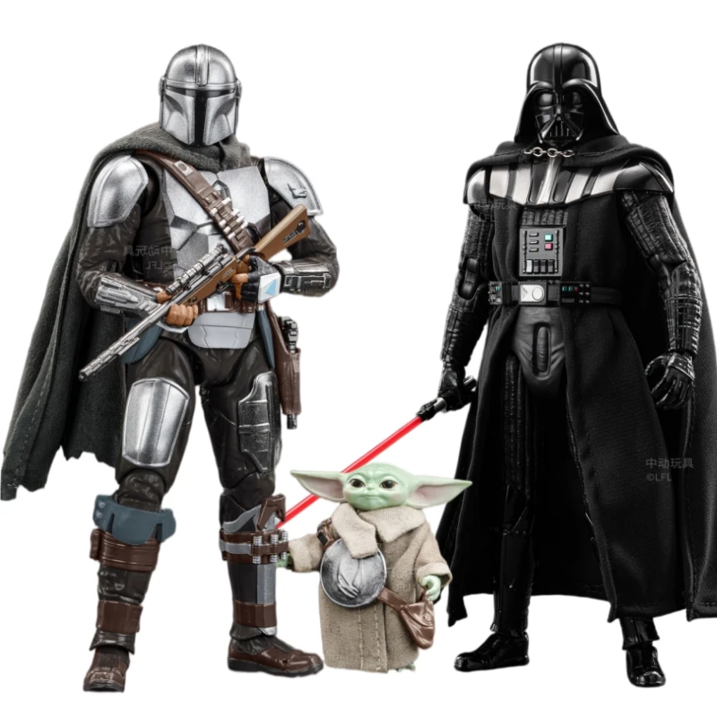 Figura de Acción de Star Wars, Mandalorian y Grogu ZDTDS, Din Djarin, Darth Vader, Stormtrooper, Luke Skywalker, Modelo de Juguete Articulado