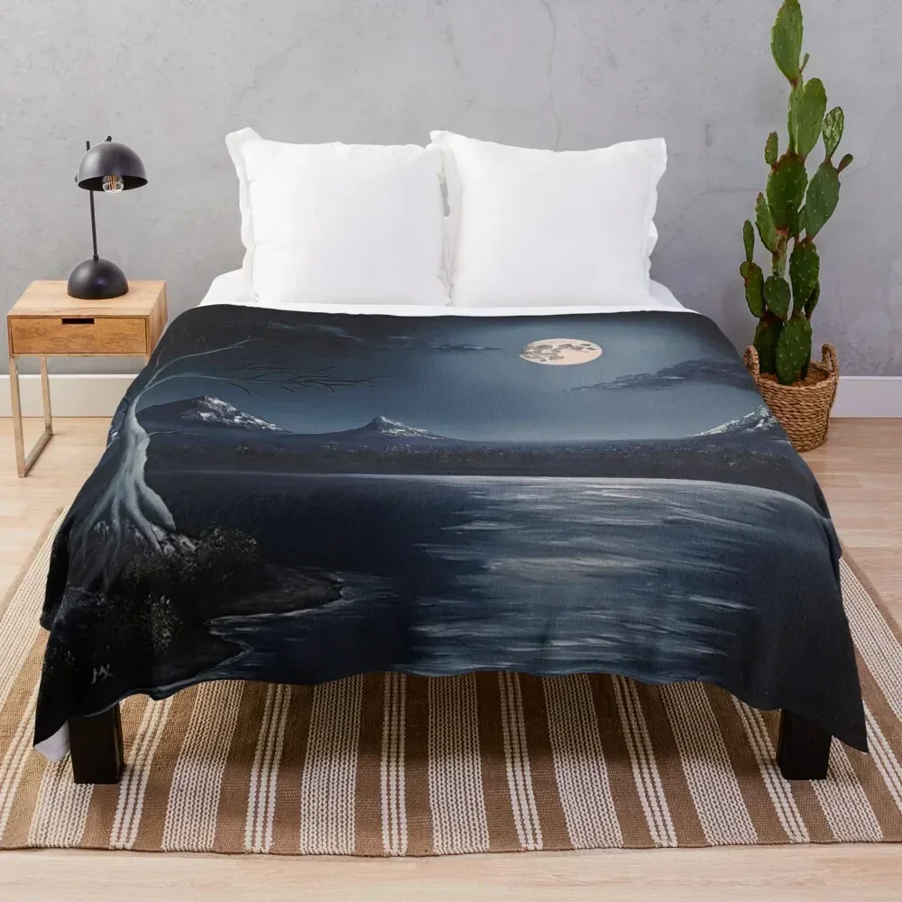 

Blue October Throw Blanket Faux Fur Soft Warm Blanket for Bed