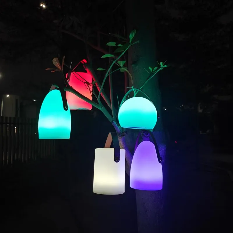 Room Decoration Lights Egg Lamps Rechargeable Night Light Table Beside Lamp Bedroom Decor Holiday Lighting Party Garden Lights