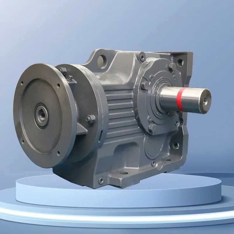 K Series Helical Gear Reducer Direct Connect Motor Gearbox Low Noise Hardened Surface Industrial Gear Transmission Spare Parts