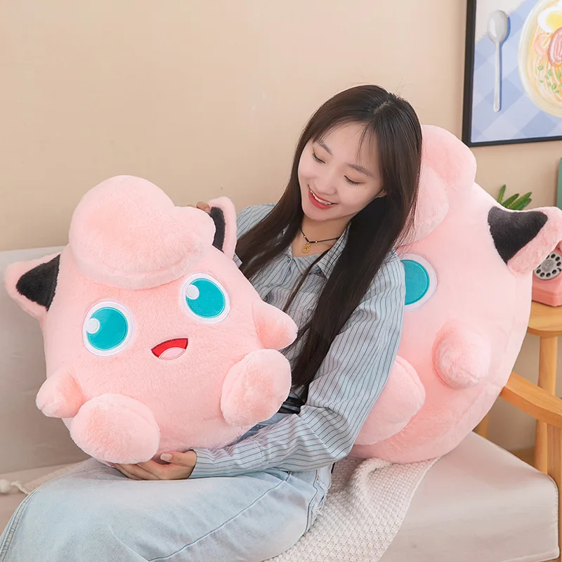 25-40cm Lovely Plush Jigglypuff Doll Soft Stuffed Pokémon Jigglypuff Plush Toy Anime Pokémon Pillow Children's Birthday Gifts