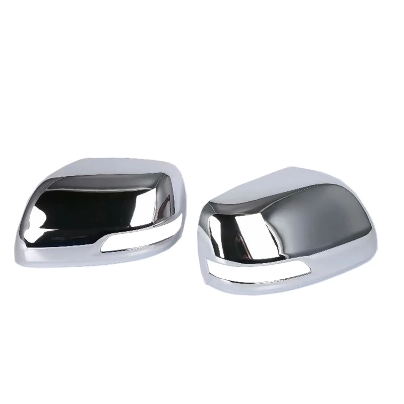 For Toyota Land Cruiser 200 LC200 FJ200 Prado 150 LC150 FJ150 Side Mirror Cover Rear View Overlay Lamp Chrome Car Styling