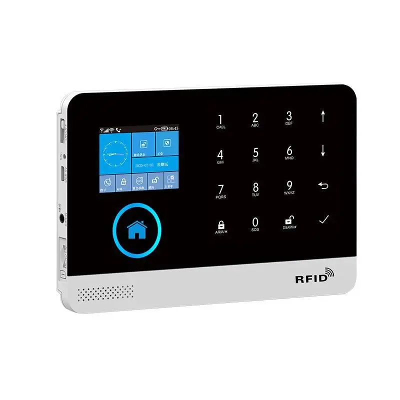 KOOJN Burglar Alarm Household Infrared Sensing Door and Window Store Warehouse GSM Remote Alarm 4G Anti-theft Alarm