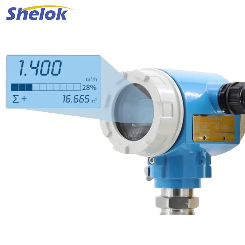 Shelok High Pressure Fuel Tank Analog Capacitive Level Sensor Liquid Level Detection Sensing 4-20mA Capacitive Type Level Sensor