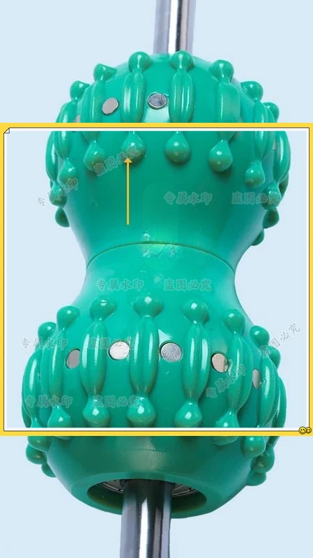 

Massage Multifunctional Magnet Roller Back Shoulder Muscle Relief Acupressure Roller Massager