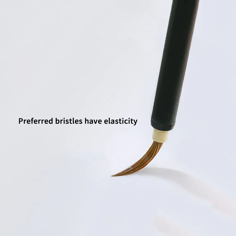 Nail Art Hook ปากกาสําหรับผีเสื้อ Rose วาดจังหวะสีน้ํา Gouache ภาพวาดสีน้ํามันไม้เล็บกาวแปรงหมาป่าผมเล็บรายละเอียด