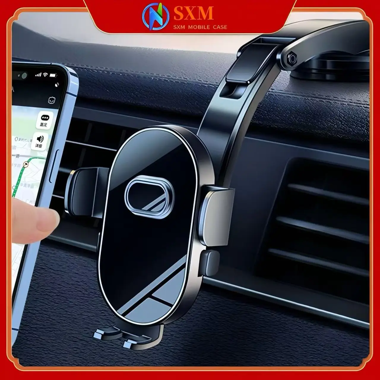 

Mobile phone holder, car suction cup type, car dashboard, universal universal navigation, fixed support driving