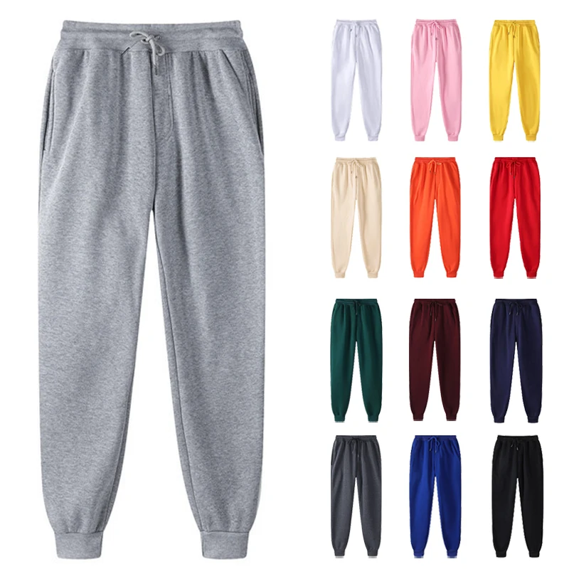 Blank Fleece TrackPants Wholesale Sportswear Men Joggers Trousers Baggy Sweatpants Men Jogging Pants Pantalones Para Hombre